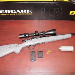 Pack Carabine BERGARA Rimfire BMR STEEL cal.22 Magnum