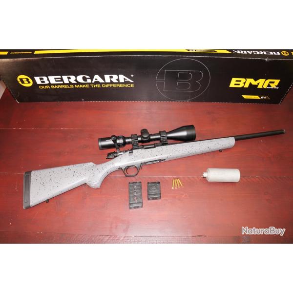 Pack Carabine BERGARA Rimfire BMR STEEL cal.22 Magnum
