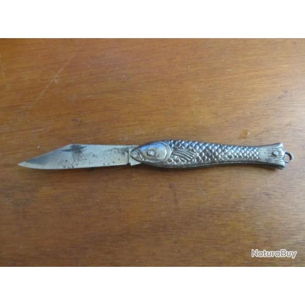 Canif "Le Pcheur" manche poisson 1950/60