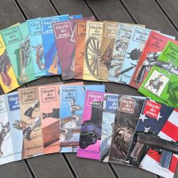 À saisir gros lot de  74 numéros gazette des armes plus les index