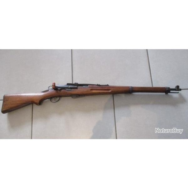 Schmidt Rubin K11 avec bretelle, cal 7,5 Suisse, trs bel tat, tout au mme numro !