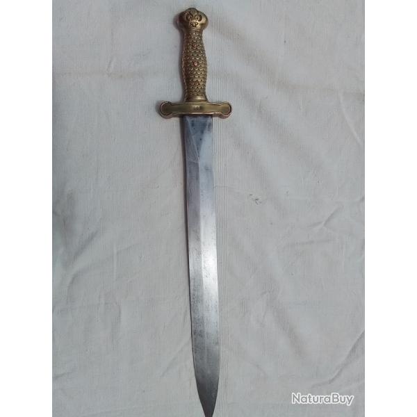 Beau glaive d'artillerie  pied modle 1816