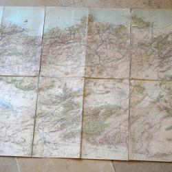 Armée de l'air française RARE UNIQUE Carte Base aérienne de SÉTIF CONSTANTINE Algérie attention avec