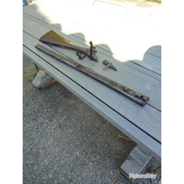 tr beau fusil a broches calibre 16 canon sign Eugne BERNARD dans son jus sorti de grenier
