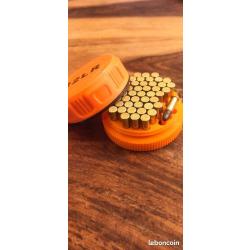 Boîte à munitions 22LR étanche Orange et noire (CZ Feinwerkbau Savage Deep Pallas Rossi)