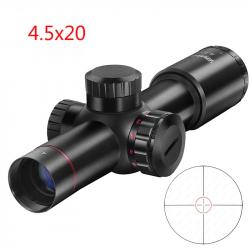 Portée optique compacte 4.5x20 AK74 AK47 AR15 -**scope with 20mm LIVRAISON GRATUITE