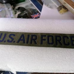 Bande armée us US AIR FORCE kaki vietnam original