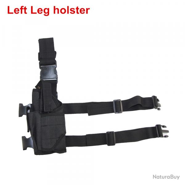 Holster de cuisse droite pour odorAirsoft Putscopic Stores -**GAUCHE NOIR LIVRAISON GRATUITE !!!
