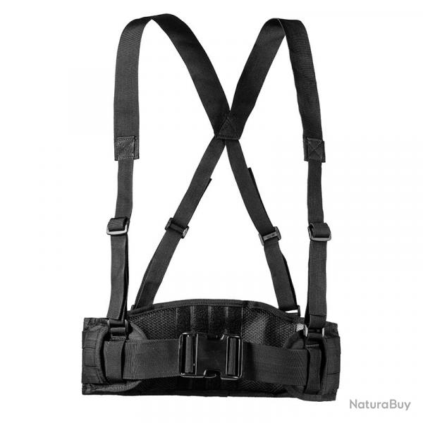 Support de taille rglable pour plate-forme de poitrine -**A-NOIR