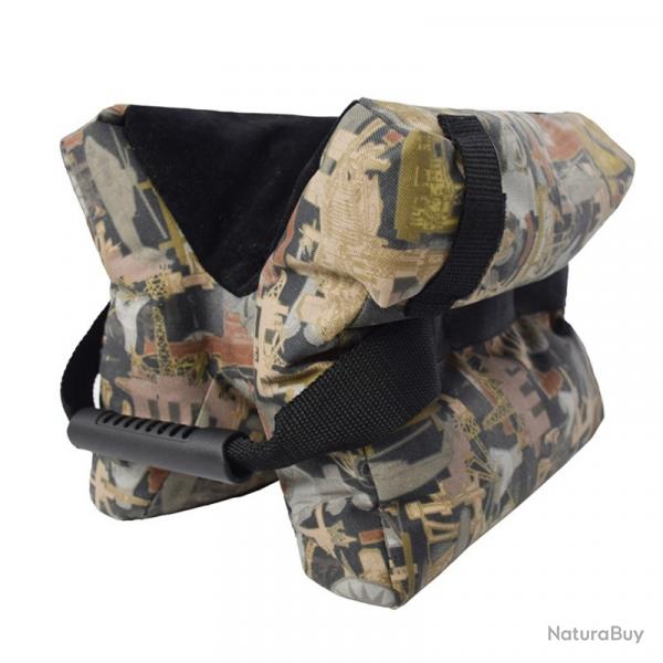 Sac de support de tir en plein air -**leaves camo