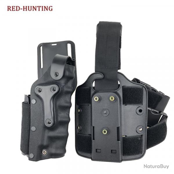tui de ceinture de chasse pour magasins et droitiers -** leg black