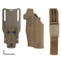 Étui pour pistolet tactique Glock17 Gen4 avec lampe de poche -** Left CB  LIVRAISON GRATUITE !!!