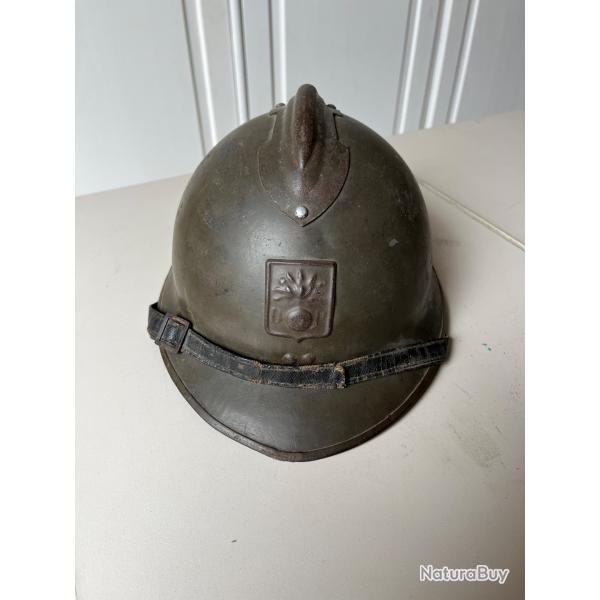 Casque de laDfense passive modle 1926, ww2,idal reconstitution, dco, diorama.Nominatif.