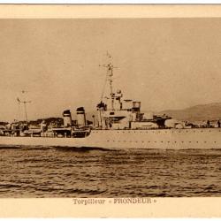 CPA - Marine Militaire -Torpilleur " FRONDEUR " - N°1423
