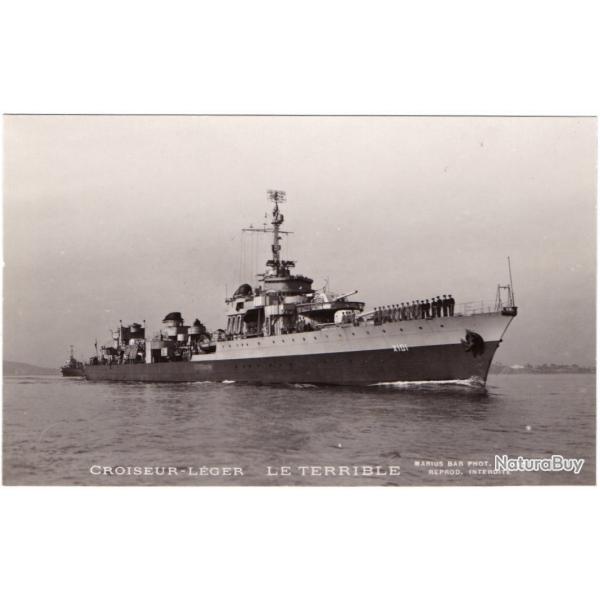 CPA - Marine Militaire -CROISEUR -LGER LE TERRIBLE  - N1432