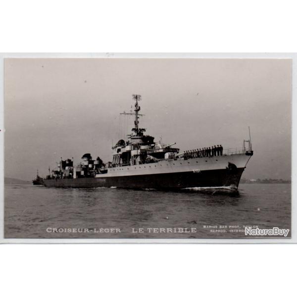 CPA - Marine Militaire -CROISEUR -LGER LE TERRIBLE  - N1217