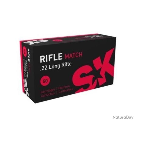 500 munitions SK Rifle Match .22 LR