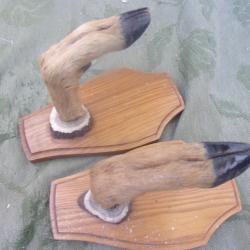 porte-fusil / râtelier 1 arme en patte longueur 20 cm