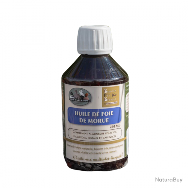 HUILE DE FOIE DE MORUE 250ML - ROM WATERFOWL