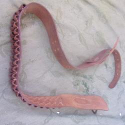 cartouchière cuir calibres rayés