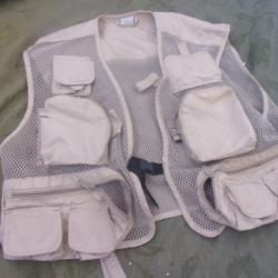 gilet de pêcheur XL
