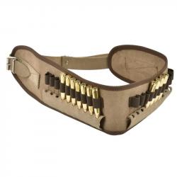 Cartouchiere Balles Tunet Grande Chasse en Croute de Cuir