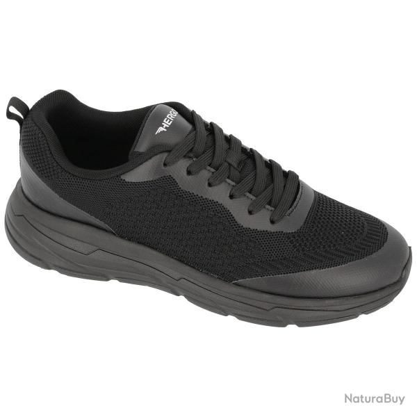H3800 - Chaussure sneaker Shanghai avec semelle amovible - Unisex - Noir - HERGOS