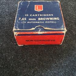 Boîte vintage Lapua 7,65 mm Browning (.32 ACP) - Collection