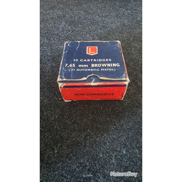 Bote vintage Lapua 7,65 mm Browning (.32 ACP) - Collection