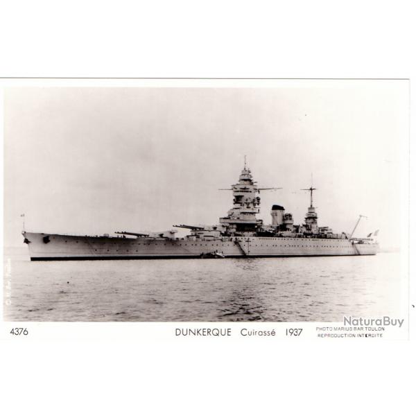 CPA - Marine Militaire - DUNKERQUE CUIRASSE 1937 - N1440