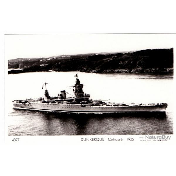 CPA - Marine Militaire - DUNKERQUE CUIRASSE 1937 - N1476