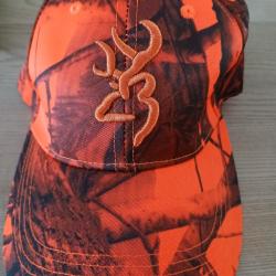 Casquette orange browning