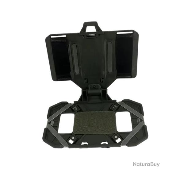 Support de tlphone pour gilet tactique kaki - Molle