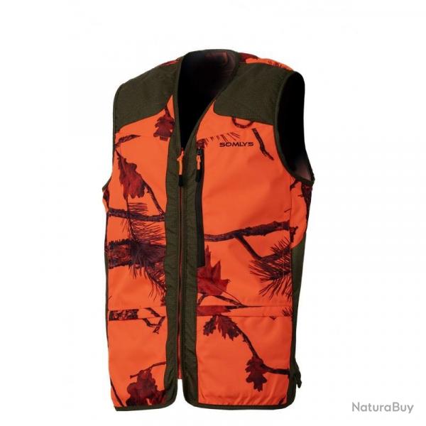 Gilet Orange Light Traque Camo