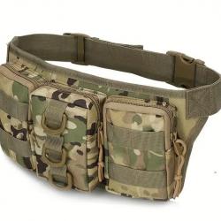 Sacoche banane tactique - Treillis militaire - v3 - Livraion gratuite