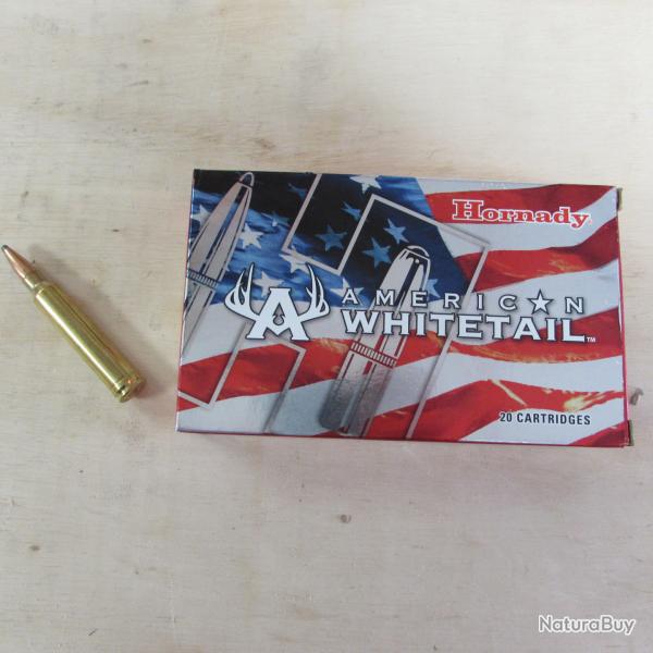 Bote de 20 balles HORNADY American Whitetail 300 WM 150 gr Interlock