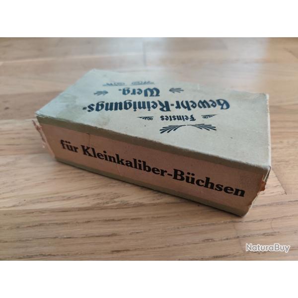 Bote (vide) de nettoyage pour kleinkaliber - carabine 22LR allemande - gewehr reinihungs