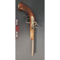 Pistolet Lepage poudre noire a silex cal. 45