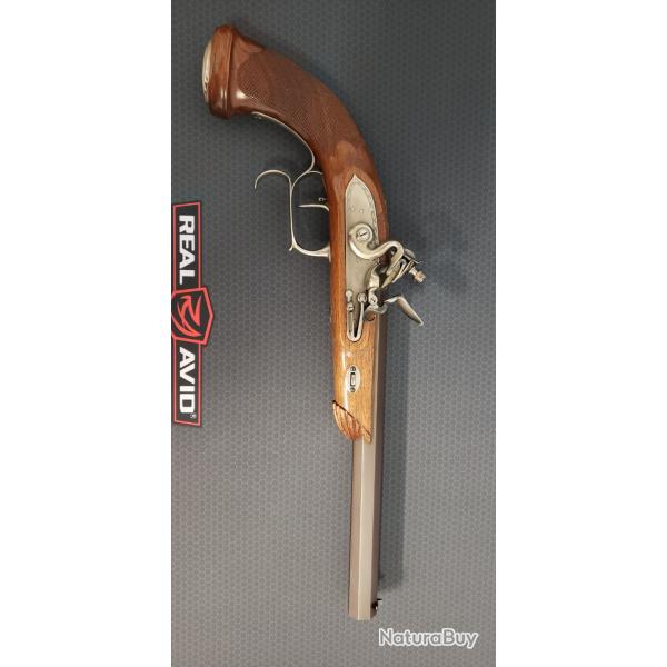 Pistolet Lepage poudre noire a silex cal. 45