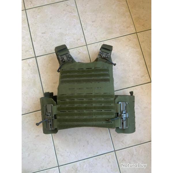 Porte plaque/gilet tactique CONDOT VANQUISHE vert taille M