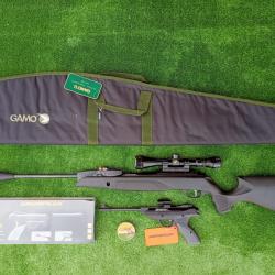 PACK9 LASER  ! Gamo Swarm Magnum 6,35 mm IGT PRO 18X Gen3i + Lun. 3-9X40 19,9 j. + Kit  Puiss. 34 J.
