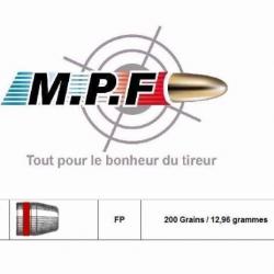 Ogives MPF plomb 45 FP BP 200 Gr Ø 452" par 1000 en port gratuit pour Cowboy Action Shooting (SAS)