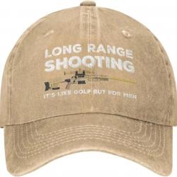 Casquette Long Range Shooting - Marron / Ajustable
