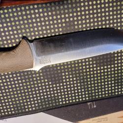 Couteau Bark river , bushcraft