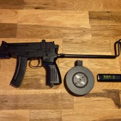 Well Wz61 Scorpion AEP Airsoft