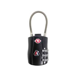 Cadenas à code TSA noir | A10 equipment (0001 6823)