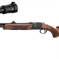 Pack Express FABARM superposé ASPER 2 Cal.30R Blaser canon 55cm avec lunette Microdot 1-4x24 et mon