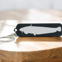 porte clé silure silhouette
