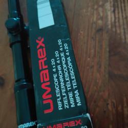 lunette Umarex 4x20 état neuf montage 11mm