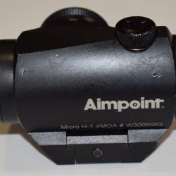 POINT ROUGE AIMPOINT MICRO H1, POINT 4 MOA occasion